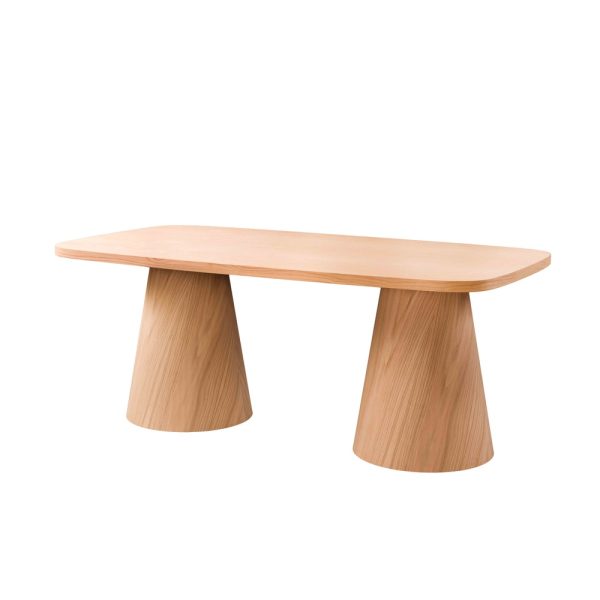 190 LIK ÇİFT AYAKLI FIÇI MEŞE SABİT MASA