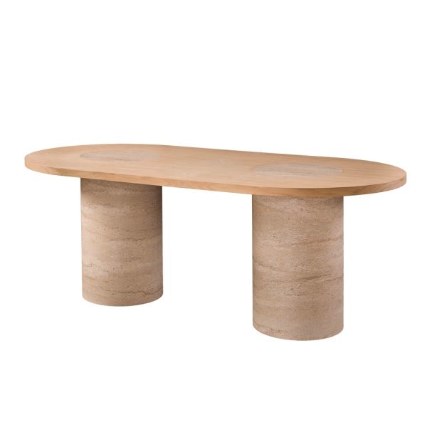 170 LİK ASYA MEŞE TRAVERTEN SABİT MASA