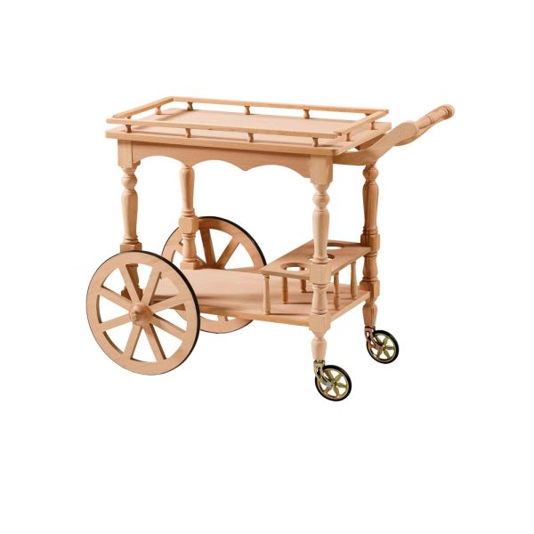 BÜYÜK TEKER SERVİS ARABASI